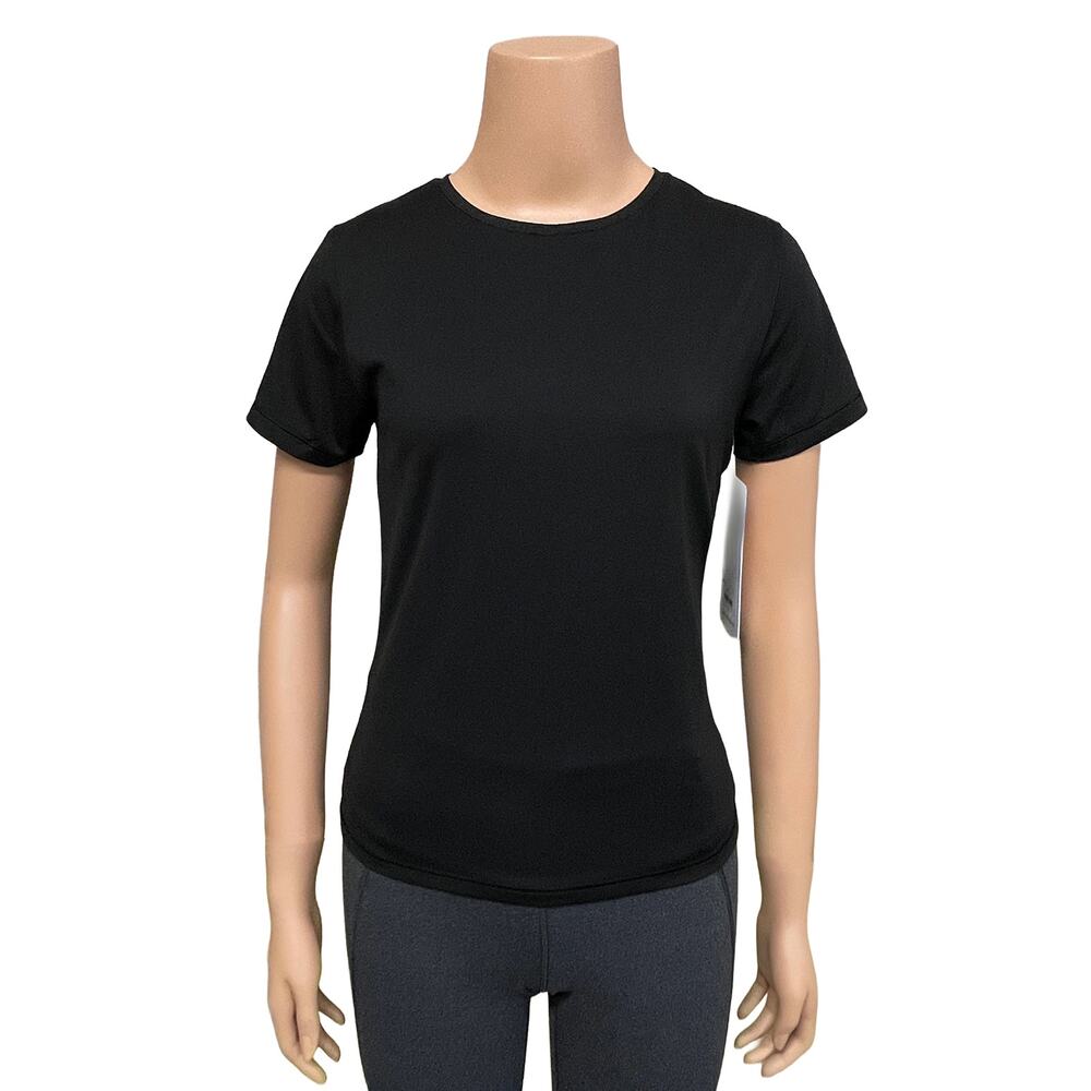Rhone Ultimate Layer Short Sleeve Tee Sz M Fits S New $48 Black Fitted Tight Fit